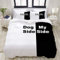 HARXISE Reversible Beige Bettbezug Voll, mu Hundeseite Home Hotel Wohnheim Dekorative Bettwäsche Set + 2 Kissenbezüge, Gedruckt