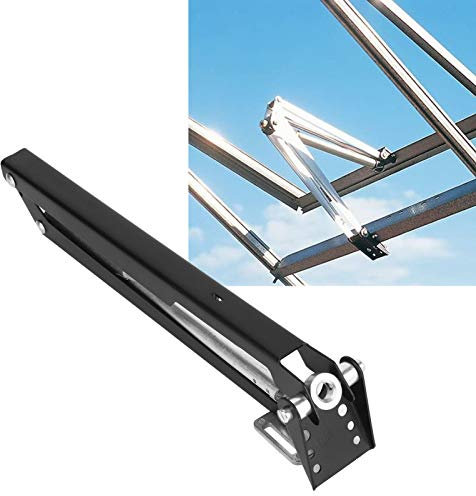 Omabeta Greenhouse Window Vent Opener, Greenhouse Window Opener Kit Aluminum Alloy Automatic Ventilation Garden Tools Agricultural Supply Window Opening Tool