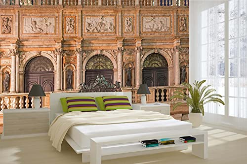 Vlies Fototapete VENEDIG 375 x 250 cm (inkl. Kleister) - Vlies Tapete, Wandtapete, Wandbilder - Tapete für Wohnzimmer Schlafzimmer, Büro, Küche - Montagefertig