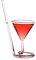 Verre à cocktail en spirale - Transparent - Avec paille intégrée - Verre à martini - Verre à vin rouge