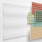 HEXIMO Lamellenwand (3.67 m²) aus XPS - Lamellen Wandpaneele Lamellenverkleidung Akustikpaneele weiß (8 Paneele, HLM-11-01 weiß) Wandplatten wall panels Schaumstoff