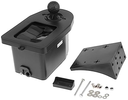 Amagogo Golfball-Waschmaschine, Schläger-Reiniger, vorgebohrte Montage, Waschmaschine, einfache Entleerung, Reinigungs-Sets,