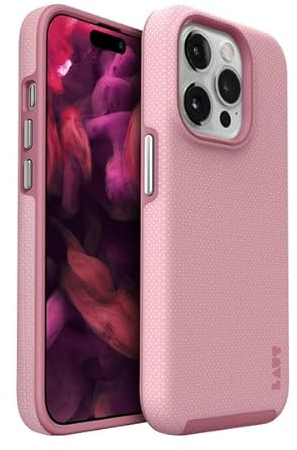 LAUT - Shield Hülle kompatibel mit der iPhone 15 Pro (6.1) - Chalk PINK
