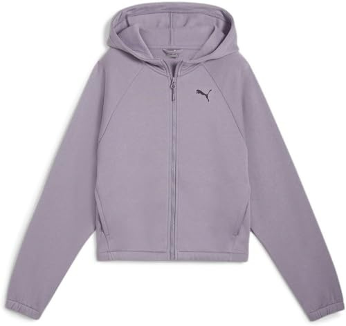PUMA Unisex Motion Fz FL Hoodies, Blasse Pflaume, L EU
