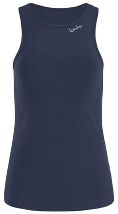 WINSHAPE Damen Functional Light and Soft Tanktop Aet134ls Yoga-Shirt, Anthrazit, XL EU