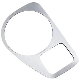 Auto Interior Auto Scheinwerfer Einstellung Schalter Knopf Abdeckung Trim Für Golf 7 Für Mk7 2012 2013 2014 2015 2016 2017 2018 2019 Zierleisten Innen (Size : ABS Chrome)