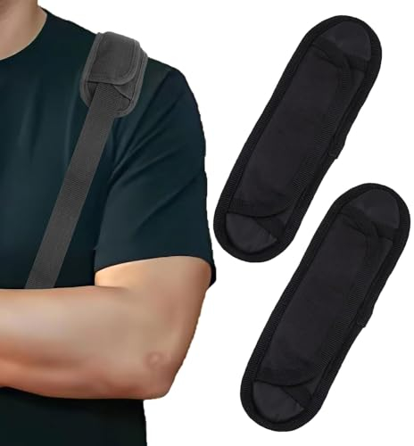 FIBOUND 2 Stück Schultergurtpolster, Taschengurt Polster Rutschfest, Ersatz-Schultergurtpolster, Rutschfestes Luftkissen-Schulterpolster, Hilft Bei der Linderung von Schulterschmerzen