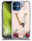 Head Case Designs Offizielle Nature Magick Buchstabe V Monogramm Blumen Rosa Gold 2 Softgelhülle Kompatibel Mit Apple iPhone 12 Mini Und Kompatibel Mit Magsafe Zubehör