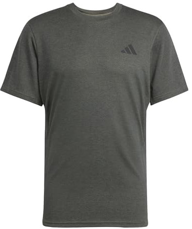 adidas Men's Train Essentials Feelready Novelty T-Shirt, Olive strata, M