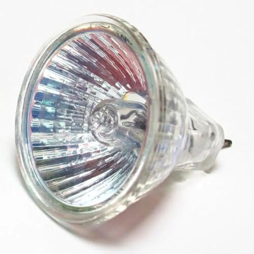 LEDLOCLB MR16 Halogen-Spotlight Cup 12V20W 35W 50W GU5.3 Basis dimmbare warme weiße 2 Pin-Stecker-Licht-Halogenlampe,3pcs 12V-20W