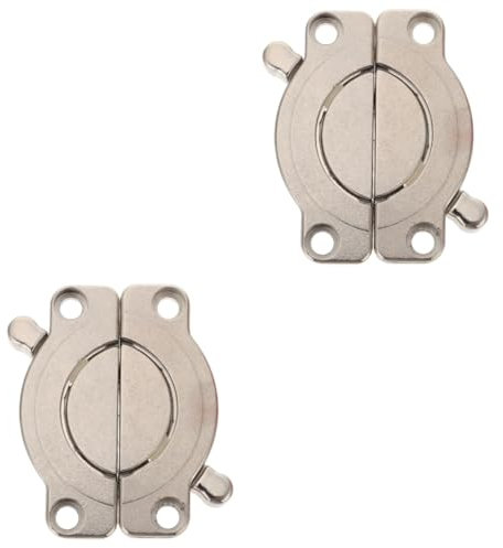 Artibetter 2stücke Zinklegierungs-tischverbindungsbeschläge Für Esszimmermöbel Robuste Und Langlebige Tischschnallen Zur Stabilen Verbindung Von Tischen Schränken Und Möbeln