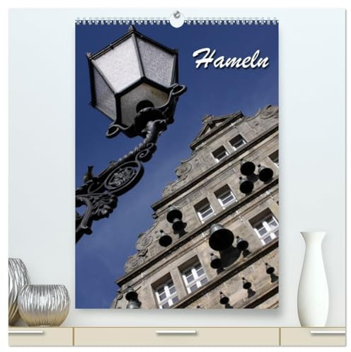 Hameln (hochwertiger Premium Wandkalender 2026 DIN A2 hoch), Kunstdruck in Hochglanz: Kleiner Spaziergang durch die Rattenfängerstadt (CALVENDO Orte)