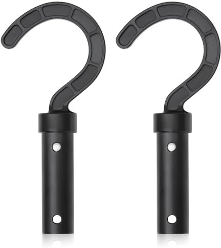 QYDKWK 2 Piezas Ganchos para Robots de Piscina, Ganchos para Varillas, Ganchos Limpiafondos, Ganchos Accesorios de Limpieza para Robots de Piscina Compatible con Todo Tipo de Limpiafondos