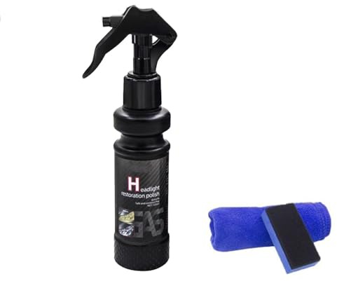 Líquido Reparador de Faros, para Reparar el Amarilleo de Faros, para Manchas Amarillentas, para Todo Tipo de Faros - Protección Duradera