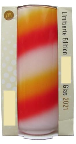 Sammelglas - McDonalds - 2021-50 Jahre - Buntes Glas