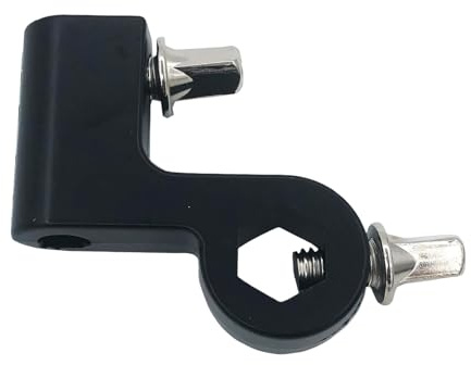 Drum Pedal Beater Holder Clip ConnectorRobustes Hardware Metall Professionelles Ersatzteil für Kick Ersetzt Beater Holder Clip