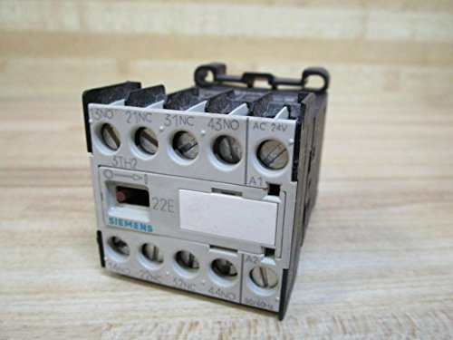 Siemens Sirius Auxiliary contactor 22E 2 NA + 2NC 24 V 50/60Hz Screw Connection