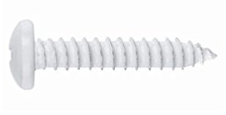 Index t814213ble – Schraube Gewinde Blechschrauben DIN 7981 Phillips Weiß lackiert 4,2 x 13