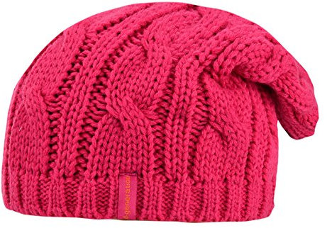 d-generation Damen Bohomütze Strick Strickmütze, Rosa (Beetroot Purple 2420), 51