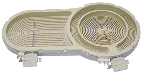Strahlheizkörper Dreikreis Glaskeramikkochfeld 2100/1750/900W Ø140mm Bosch Siemens 00674650 HiLight-Heizkörper passend für Balay Neff pkd pkc nkt nkm nkc kat domino twist et ef