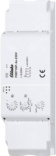 Eltako Funkaktor 4-Kanal-Stromstoß-Schaltrelais, 1 Stück, FSR71NP-4X-230V