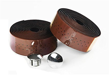 Ruifu 1 Paar Fahrrad Lenkerband Lenkerband 200 x 3 cm (Braun)