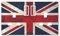 Grunge Union Jack- UK Light Switch Stickers, Bedroom, Living Room Decor (Double Sockets) UPC 2055