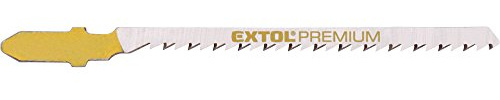 EXTOL PREMIUM Blätter für Gattersägen, 5 Stck, 75x2,5mm, HCS