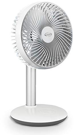 ARGO ORFEO Ventilatore Portatile Ricaricabile, Bianco