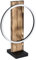 EGLO LED Tischlampe Boyal, 1 flammige Tischleuchte Vintage, Rustikal, Nachttischlampe aus Holz, Metall, Kunststoff, Wohnzimmerlampe in Braun, Schwarz, Weiß, LED Lampe mit Schalter, warmweiß