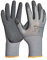 Gebol Master Flex Eco, Arbeitshandschuhe für Werkstatt & Garten, atmungsaktive Nitrilhandschuhe mit Schutz vor Öl & Nässe, Unisex Gartenhandschuhe mit sicherem Griff, Gr. M (Gr.8), Grau