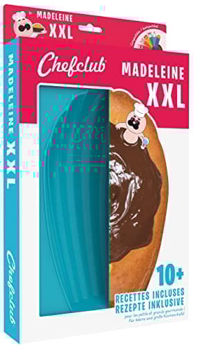 CHEFCLUB KIDS MADELEINE XXL: Backform aus Silikon für kleine und große Küchenchefs!