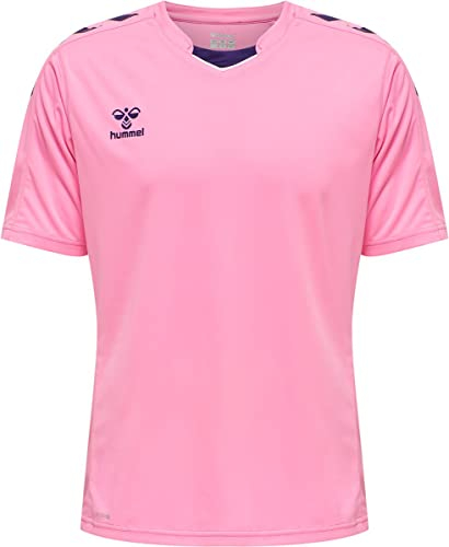 hummel Herren Hmlcore Xk Poly Jersey S/S Blouse, Cotton Candy, L EU