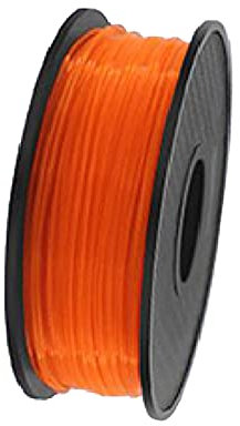 Colorful 10M 3D Stift Filament Nachfüllpackung, PLA, insgesamt 1,75 mm, 3D Druck Filament, 3D Printing Pen Consumables für normalerweise 3D-Stifte (Orange)