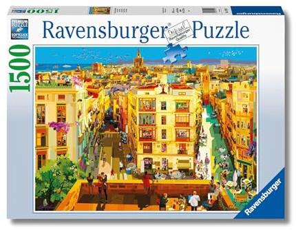 Ravensburger - Puzzle Abendessen in Valencia, 1500 Teile, Puzzle Erwachsene