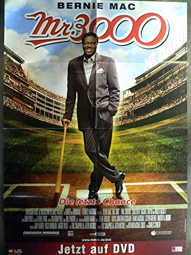 Mr. 3000 - Bernie Mac - Angela Bassett - Videoposter A1 84x60cm gefaltet