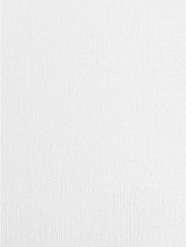 50 Blatt weißes Leinenpapier, seidengewebt, strukturiert, A4-Papier, 135 g/m², 36 lb
