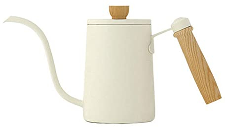 Yalych Jarra de café, cafetera, vaso de precipitados grueso, tipo goteo, café hecho a mano, cafetera Mocha, olla de extracción en frío, herramienta for hacer café Taza de café ( Color : Beige )