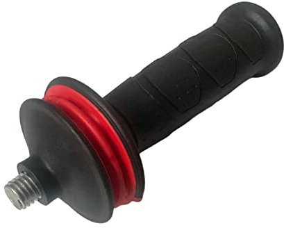Angle Grinder Handle 10mm/8mm Thread Side Handle Comfortable Practical Shock Vibration Non Slip Auxiliary Angle Grinder Handle for Garden (M10)