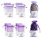 10 Stück Lavendel Beutel Leer Säckchen Lavendelsäckchen Leer Säcke Lavendel Duftsäckchen Lila Blumendruck Duftbeutel Lavendelblüten Säckchen Für Lavendel Zum Befüllen 7.2X15Cm