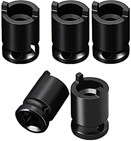 Myqqhbs 5PCS Angle Grinder Socket Wrench, Pressure Plate Removal Sleeve, Steel Adapter