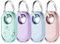 4 Stück für Samsung Smart Tag 2 Case mit Schlüsselring, wasserdichte TPU Hülle für Galaxy SmartTag2, [Fallschutz] [Kratzfest], Finden Sie Ihr Gepäck, Rucksäcke, Schlüssel, & mehr (4 Farben)