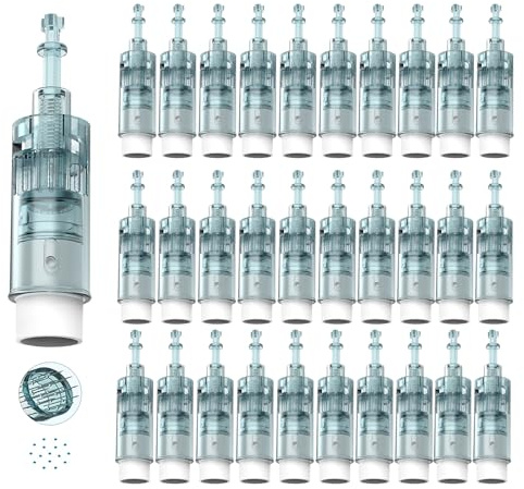 Dr.pen Ultima M8 16-polige Patronen, Original Dr. Pen Ersatzteil für Microneedling Pen M8 Modell, authentische Einweg-Mikroteilpatronen (16-polig, 10 Stück)