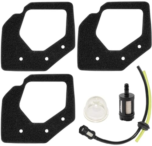 ZAMDOE Filtro Aria di Ricambio per Honda GX25 GX25N GX25NT Motore HHT25S UMC425A Decespugliatore WX10K1 WX10T Pompa Acqua Parte 17211-Z0H-000, con Tubo Carburante Filtro Carburante Primer Lampadina