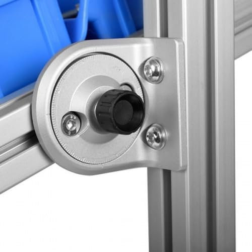 KINETIK MSystem - K40.N8 Winkelfeststellung 8 80x40 mit Befestigungsmaterial, Drehwinkel mit Arretierung - kompatibel mit item