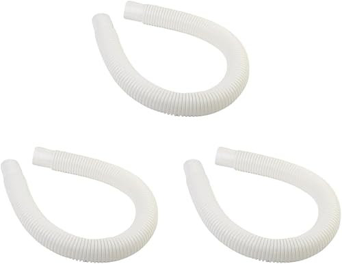 Daaxing Tuyau de rechange pour piscine hors sol - Pièce de rechange pour skimmer de surface Intex 10531 - 3,8 x 7,6 cm - Lot de 3