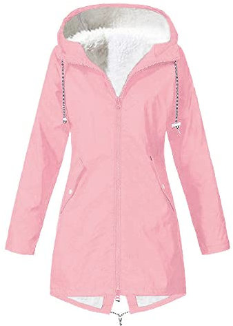 Manteaux d'hiver longs et chauds pour femme - Veste d'hiver doublée en polaire - Manteau d'hiver pour femme - Manteau d'hiver long - Veste d'hiver pour femme - Manteau d'hiver pour femme - Laine