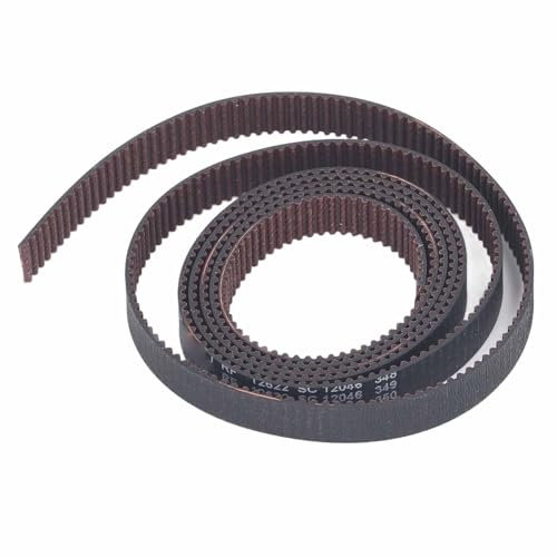 Zahnriemen, Zahnriemen, 2 Mm Teilung, 9 Mm Breite, Offenes Design, Rutschfest, Staubreduzierung, Vielseitige Anwendung für 3D-Drucker, Zahnriemen (1 m / 3,3 Fuß)