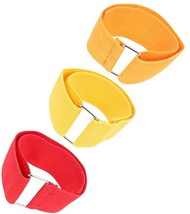 Kisangel 3stücke Verstellbare Anbindeseile Elastische Rennbänder Nylon-dreibeinseilgurte Für Junge Mädchen Zufällige Farbe