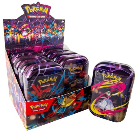 Pokemon TCG: Mega Evolutions Mega Heroes Mini Tin Display (10 Tins)